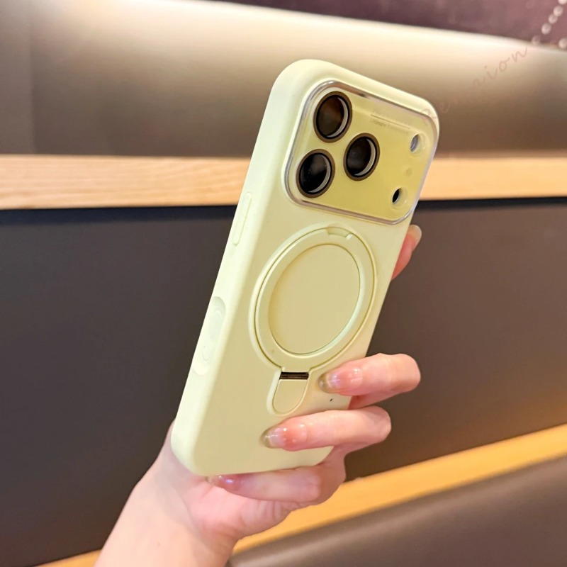 Liquid Silicone Magnetic Phone Case - เคสโทรศัพท์แม่เหล็กซิลิโคนของแท้สำหรับ iPhone 18 17 15 16