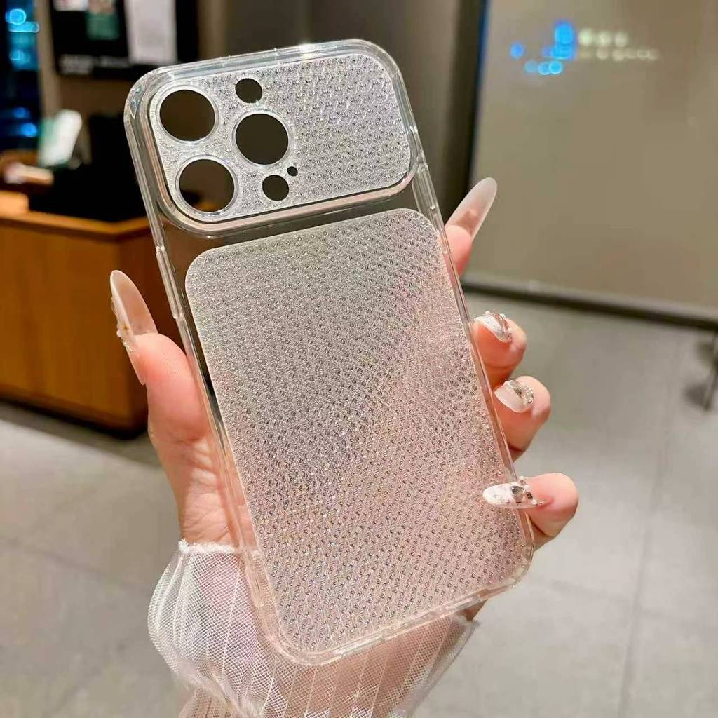 เคสโทรศัพท์แบบตาข่ายโปร่งใส ช่ - Heat Dissipation Mesh Breathable Case บทวิจารณ์และราคา