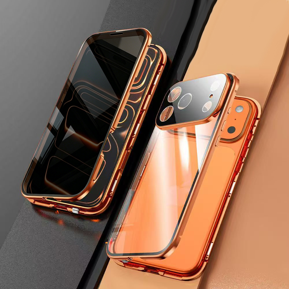 เคสโทรศัพท์แม่เหล็กโลหะพร้อมกร - Anti Spy Privacy Glass Case บทวิจารณ์และราคา