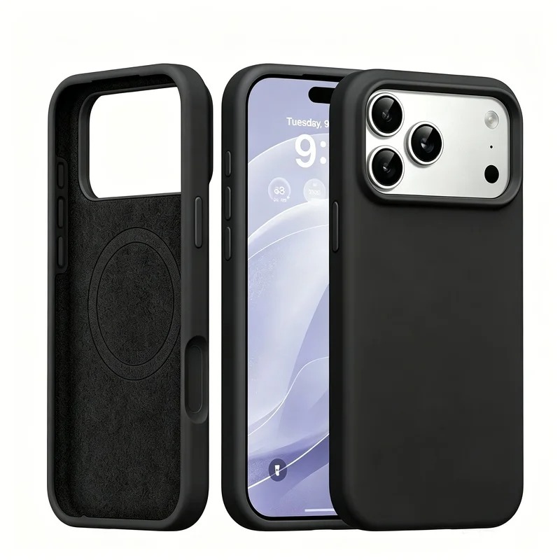 เคสซิลิโคนเหลวแม่เหล็กสำหรับ i - Liquid Silicone Magnetic Phone Case บทวิจารณ์และราคา
