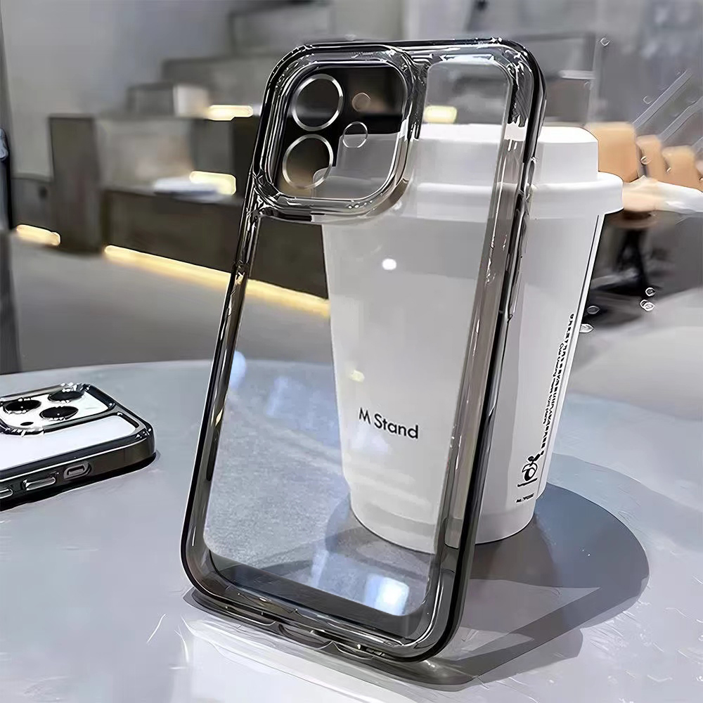 เคสโทรศัพท์หรูหราสำหรับ iPhone - Clear Shockproof Bumper Case บทวิจารณ์และราคา