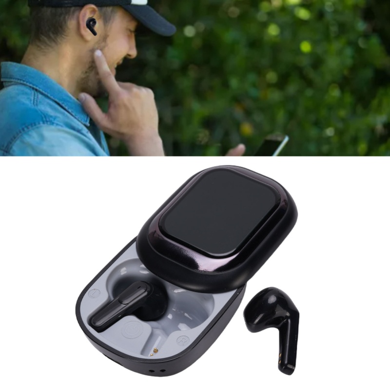 หูฟังไร้สาย BT แบบพกพา พร้อมระ - Earphones บทวิจารณ์และราคา