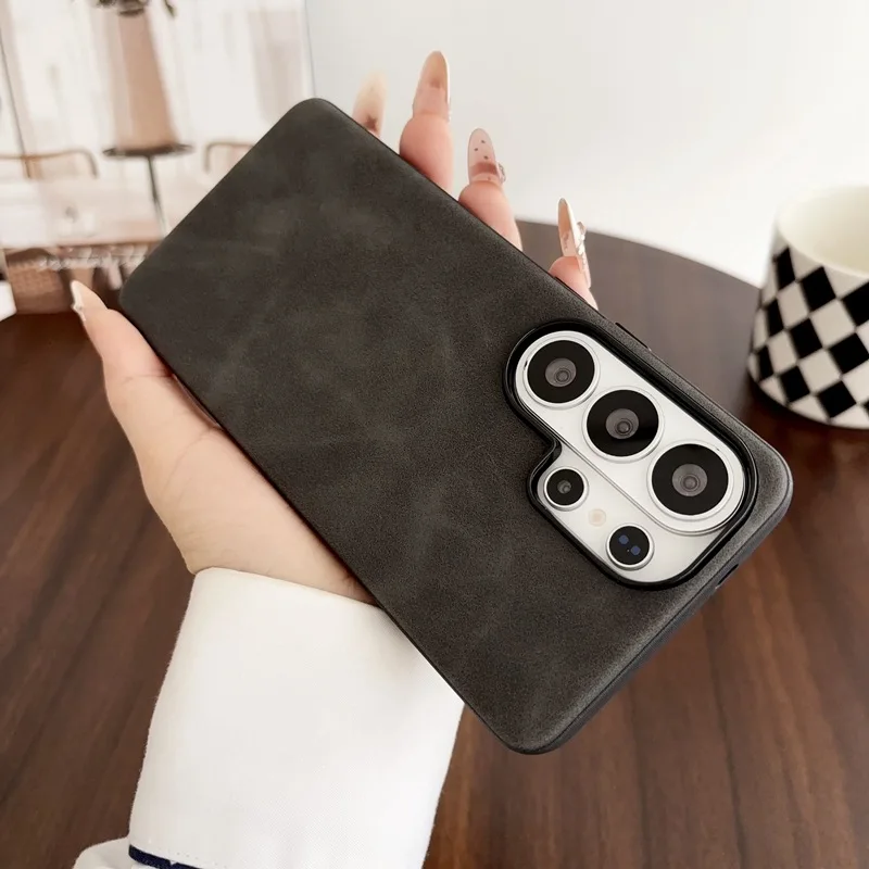 เคสโทรศัพท์ลายหนัง PU สไตล์เรโ - Matte Hard Pc Back Case บทวิจารณ์และราคา