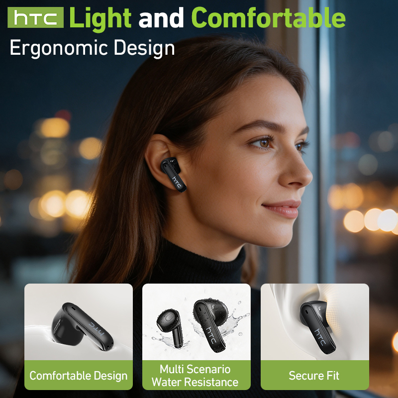 หูฟังเกมมิ่งไร้สาย hTC พร้อมหน - Earphones บทวิจารณ์และราคา