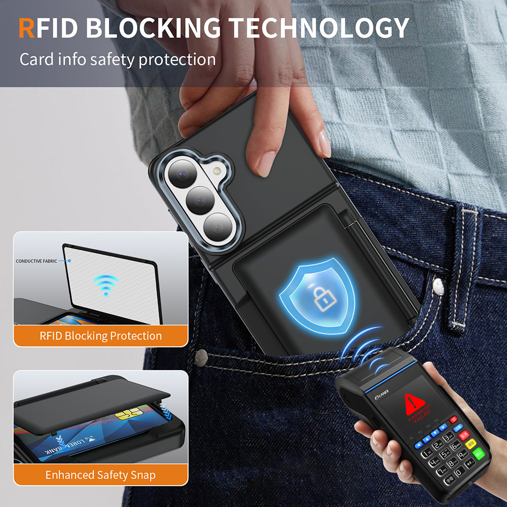 เคสโทรศัพท์แบบมีช่องใส่บัตร สำ - Leather Wallet Card Holder Phone Cover บทวิจารณ์และราคา